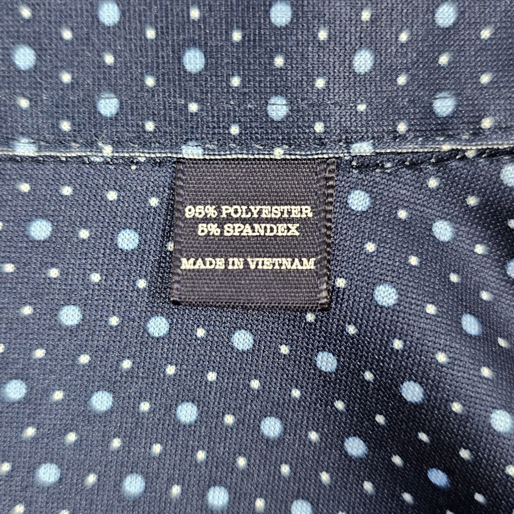 Construct Performance Men's Blue Patterned Poly B… - image 5